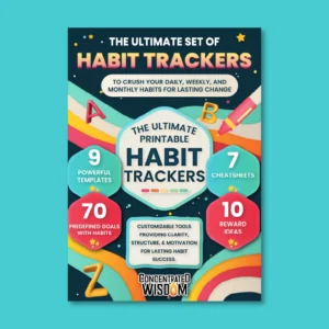 The Ultimate Set of Printable Habit Trackers