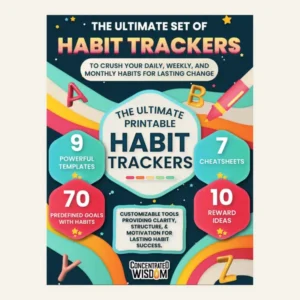 Habit Tracker Printable Bundle